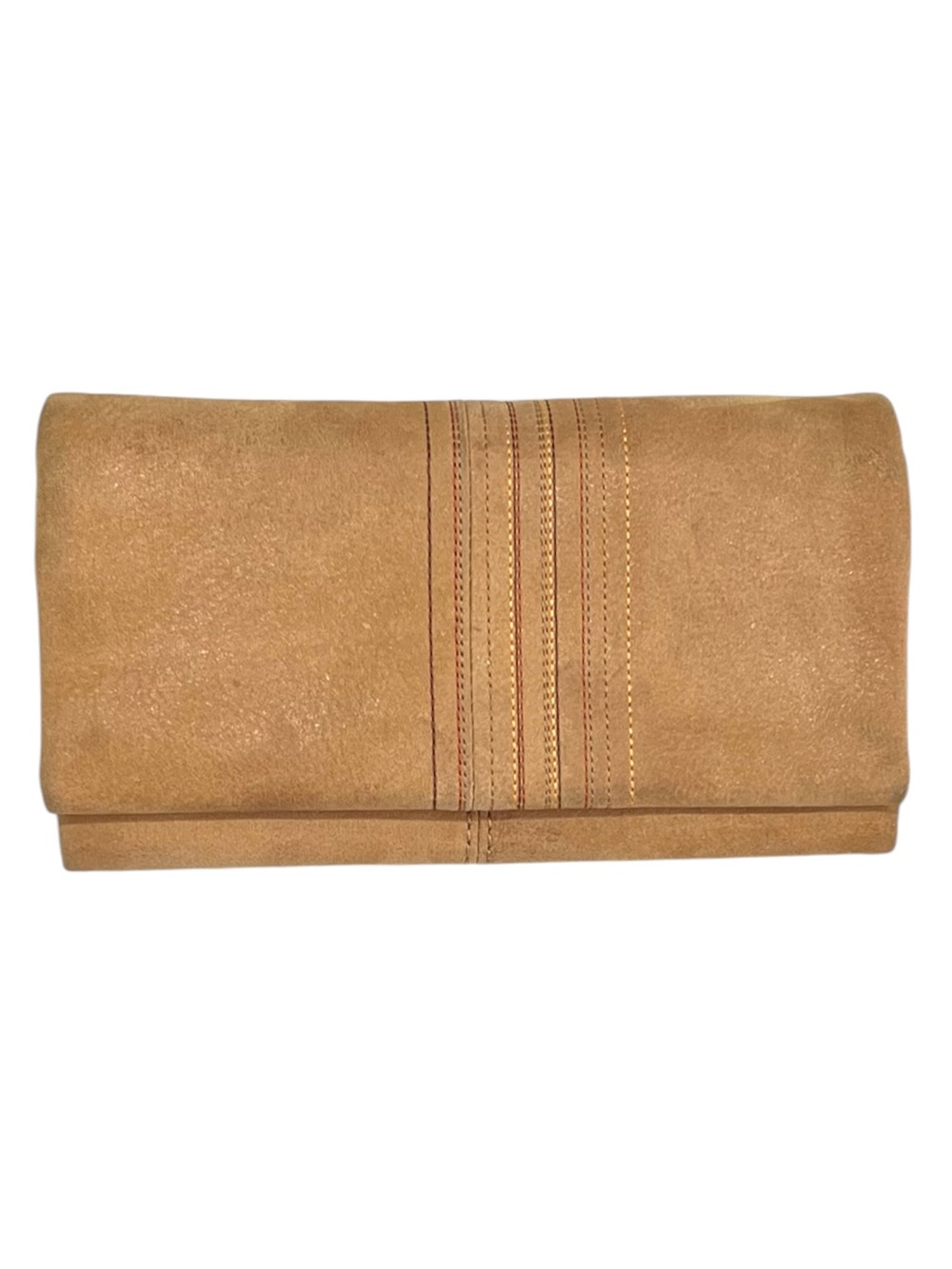 HOBO Keen Continental Buffed Leather Trifold Retractable Strap Wristlet Wallet